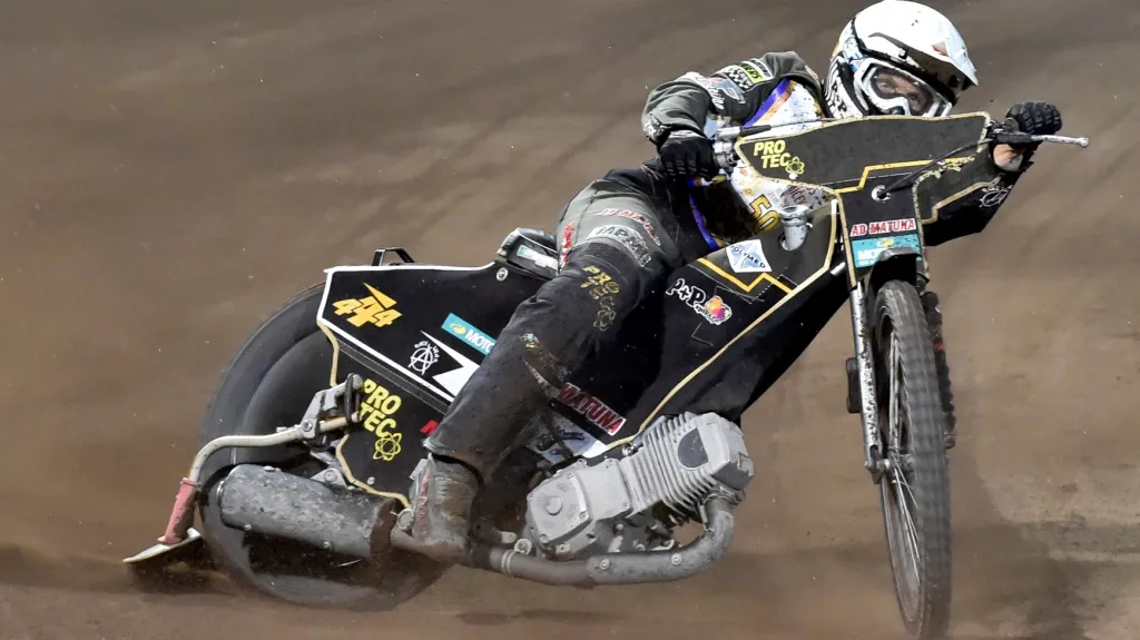 Plochodrážní závodník Josef Franc 