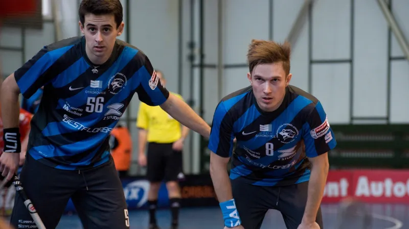 Sestřih semifinále florbalového poháru Otrokovice - Ostrava