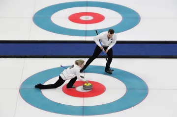 Norští curleři Kristin Skaslienová a Magnus Nedregotten