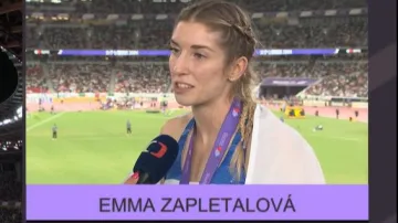 Ohlasy bronzové slovenské překážkářky Zapletalové
