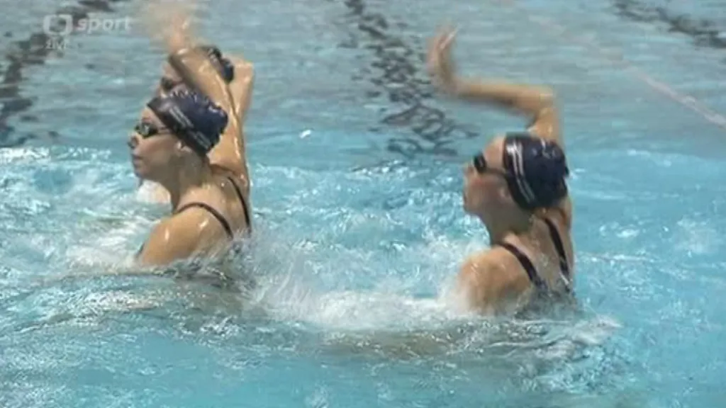 Akvabele Skácalové se splnil sen, dostala se do týmu s Bernardovou a Dufkovou