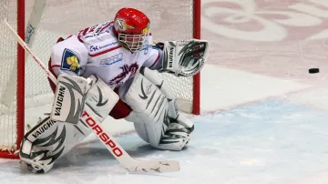 Brankář Martin Vojtek