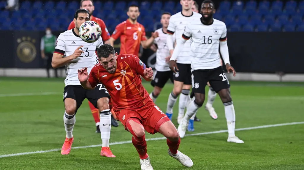 Utkání Německo - Severní Makedonie