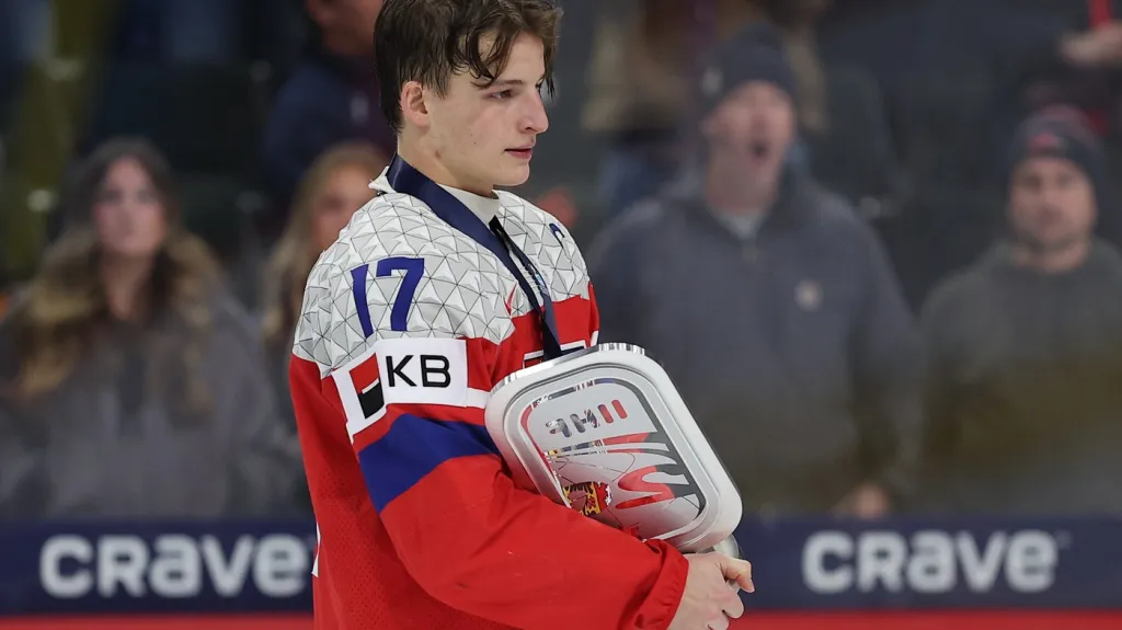 Kapitán juniorské reprezentace Petr Sikora