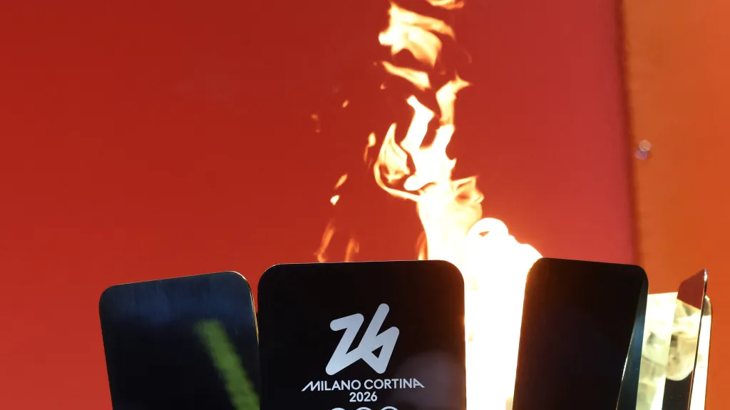 Olympijský oheň v průběhu štafety