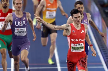 Jakob Ingebrigtsen na HMS