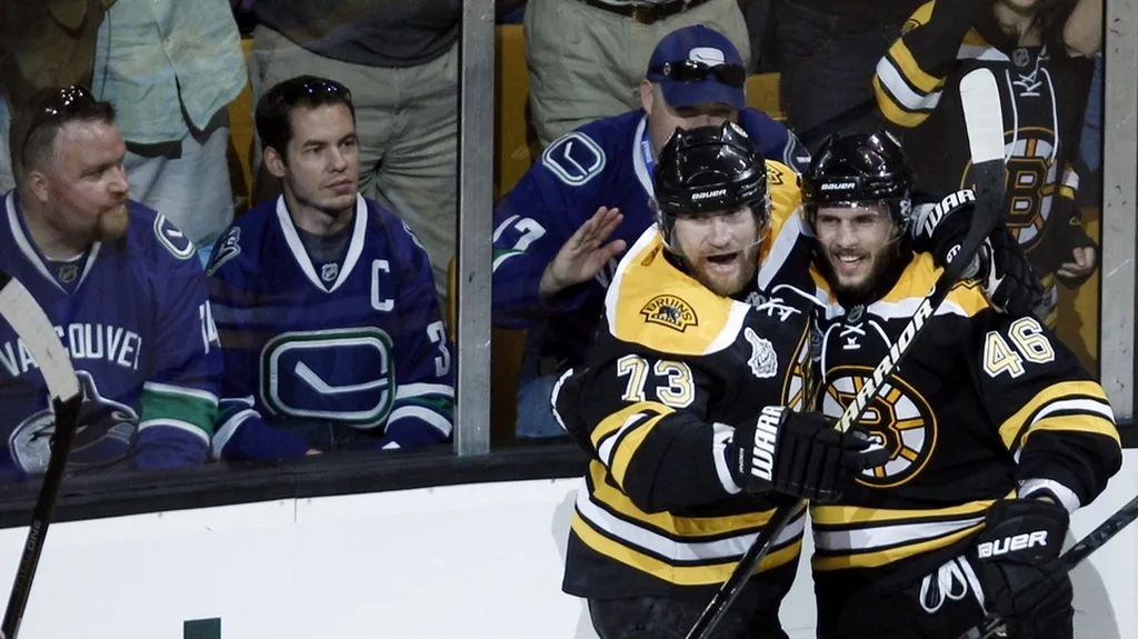 David Krejčí se raduje z branky