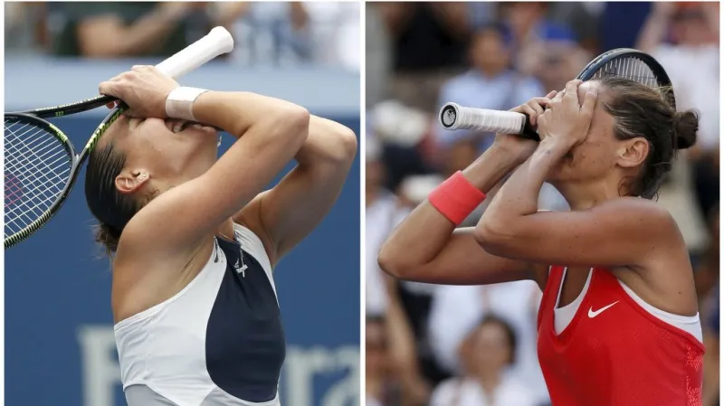 Radost dvou italských finalistek US Open: Flavia Pennettaová a Roberta Vinciová