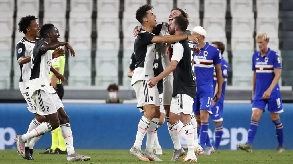 Utkání Juventus - Sampdoria