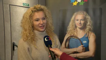 Siniaková: Je velká čest být na stejné linii s Martinou Navrátilovou