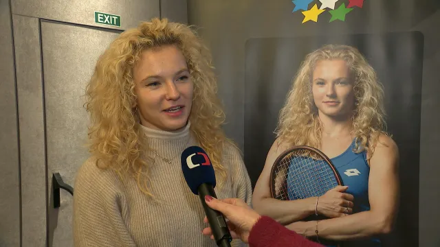 Siniaková: Je velká čest být na stejné linii s Martinou Navrátilovou
