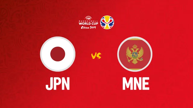 Záznam utkání Japonsko - Černá Hora