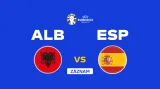 Záznam utkání Albánie – Španělsko