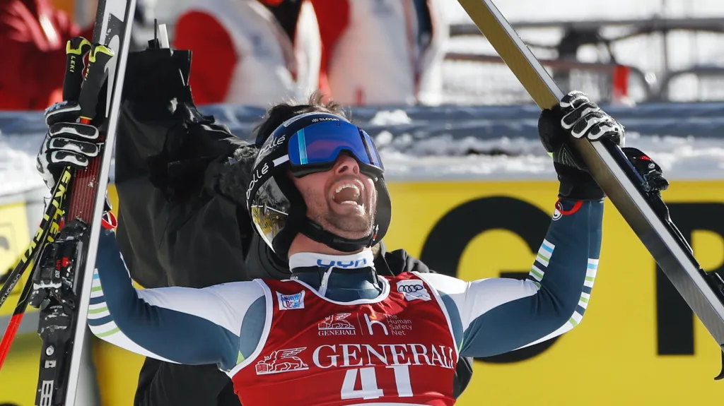 Vítězná euforie Martina Čatera