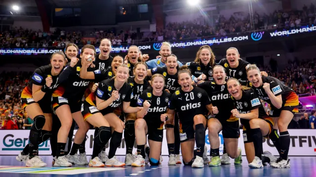 Německé házenkářky jsou prvními semifinalistkami MS