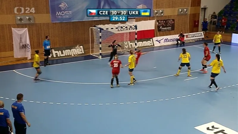 České házenkářky porazily Ukrajinu