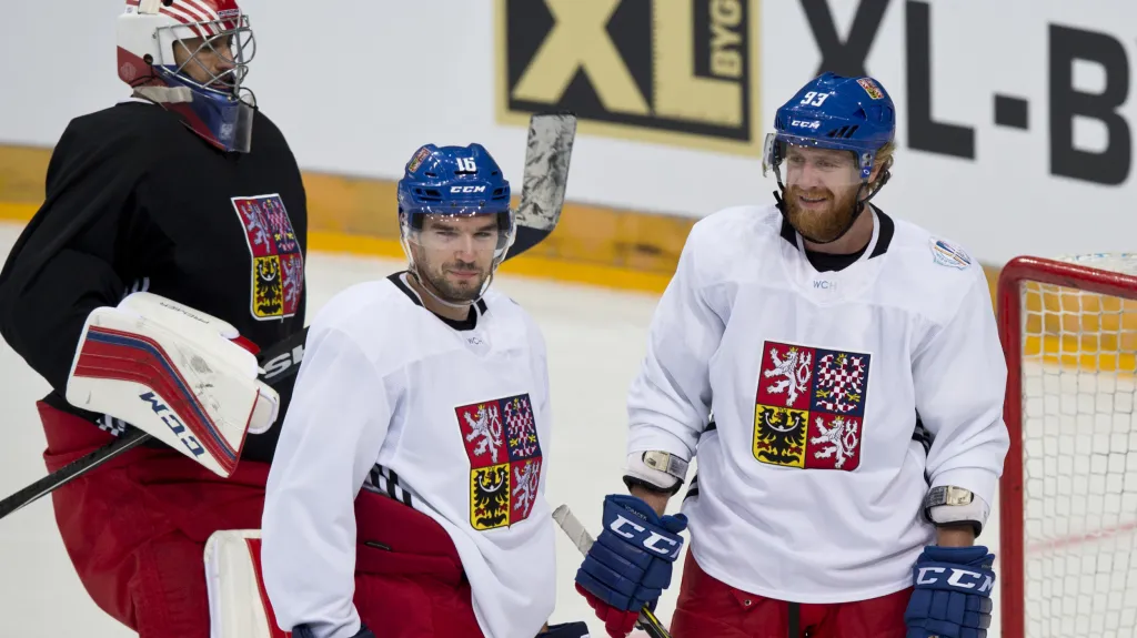 Michal Birner a Jakub Voráček