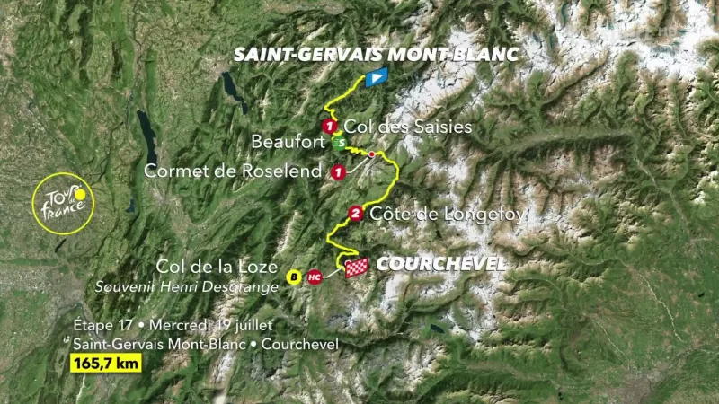 Představení 17. etapy Tour de France