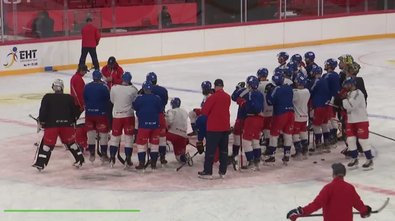 Reprezentace už v Stockholmu trénovala