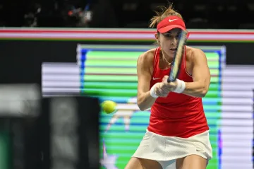 Belinda Bencicová na Billie Jean King Cupu v Praze