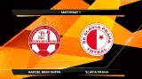 Sestřih utkání Beer Ševa - Slavia