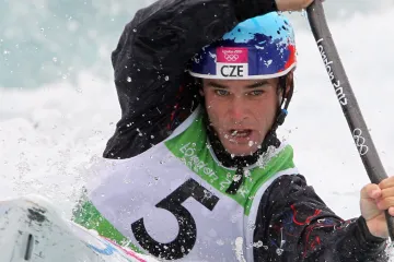 Vavřinec Hradilek při své finálové jízdě