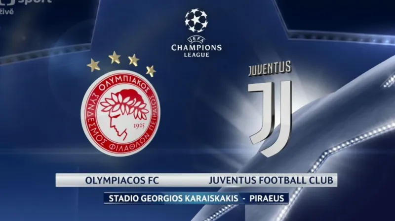 Sestřih utkání Olympiakos - Juventus