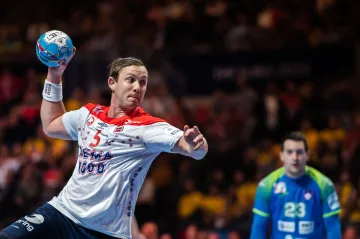 Hvězda norských házenkářů Sander Sagosen