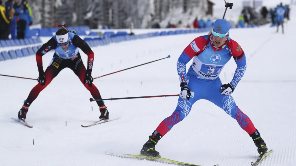 Smíšenou štafetu v Oberhofu vyhráli Rusové