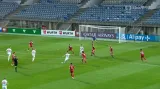 Gól v utkání Gibraltar – Česko: Černý – 0:1 (21. min.)