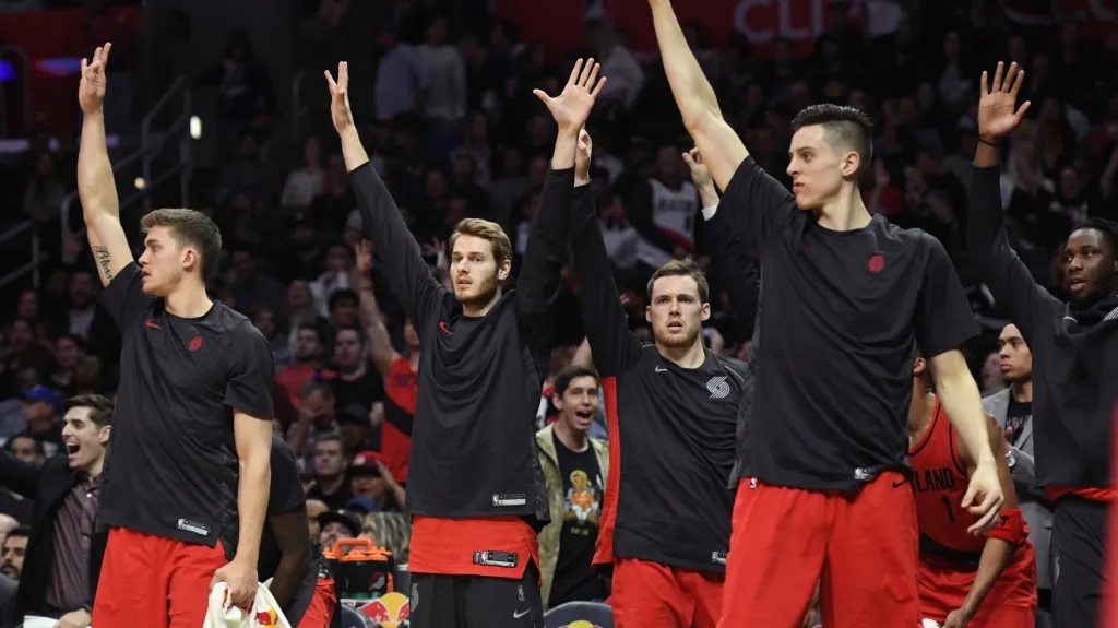 Slavící basketbalisté Portlandu