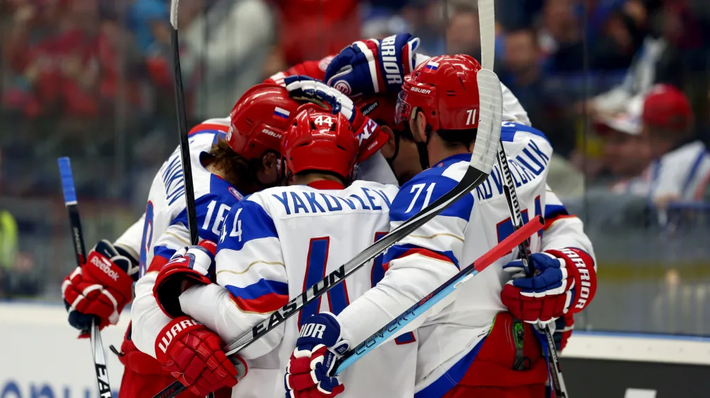 Radost ruských hokejistů
