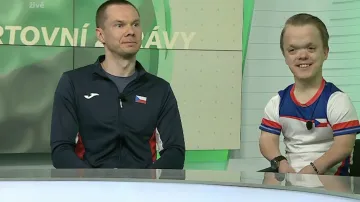 Reprezentanti Šnajdar a Stehlík o parabadmintonu