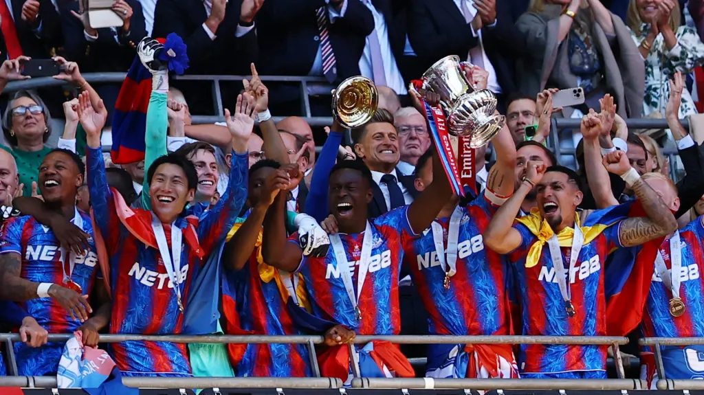 Radost hráčů Crystal Palace