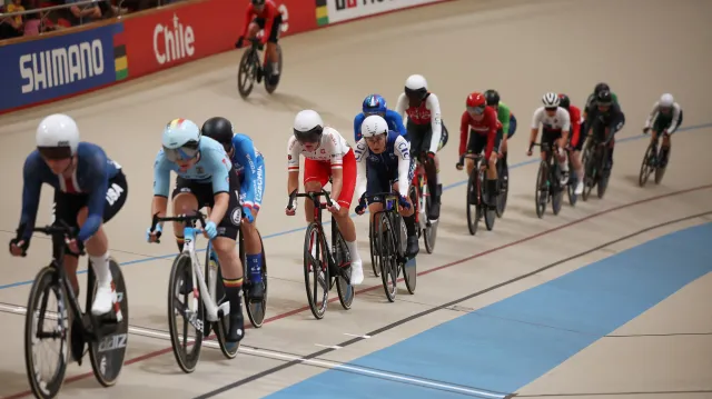 Závěr bodovacího závodu žen