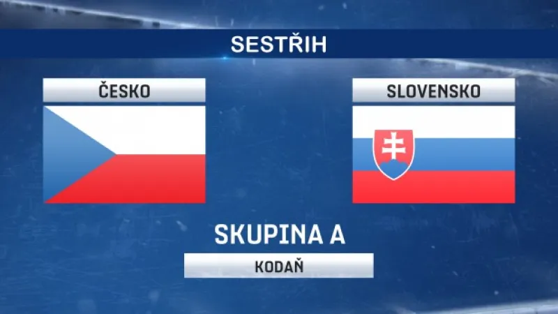 Sestřih utkání Česko - Slovensko