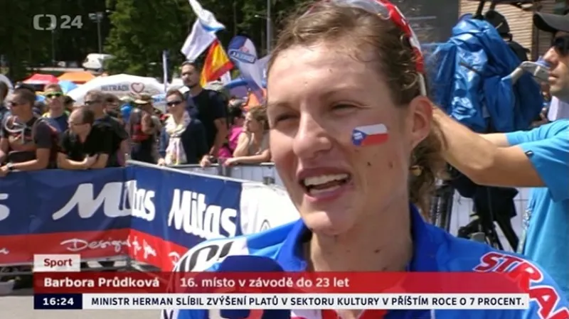 Průdková: Cílová rovinka byla neskutečná