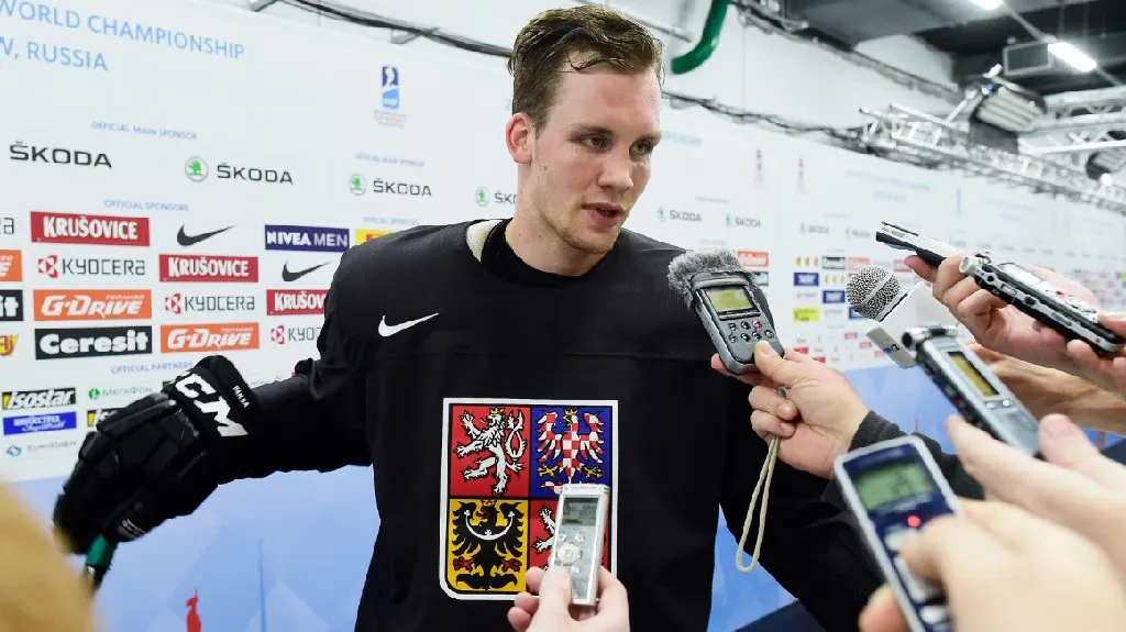 Radek Faksa v Moskvě