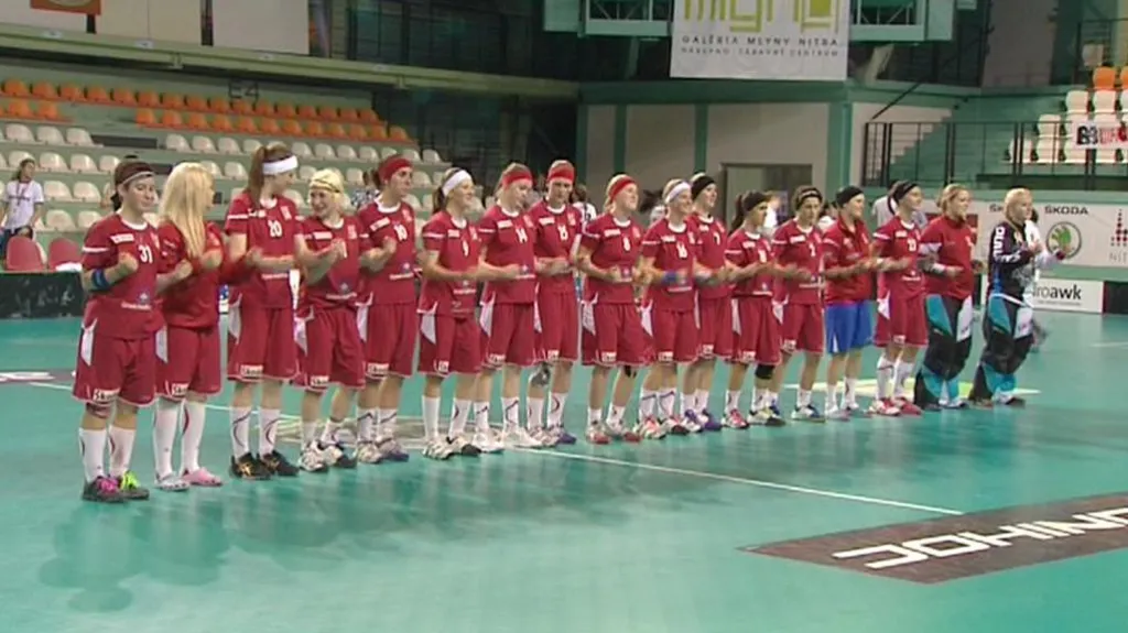 České florbalistky