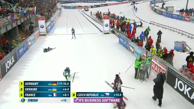 Sestřih: Koukalová v závěru štafety nedosáhla na medaili