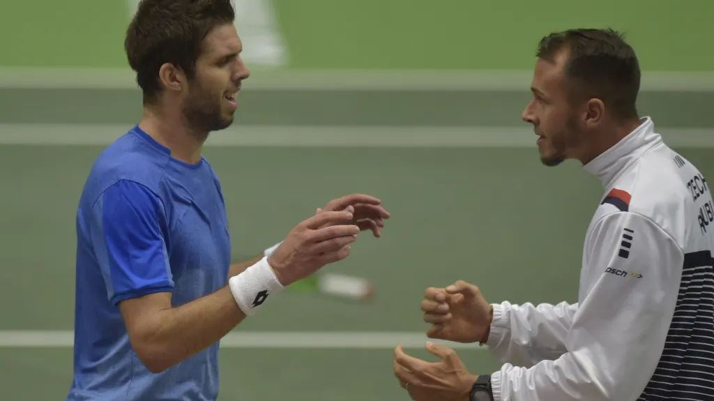 Jiří Veselý a Lukáš Rosol