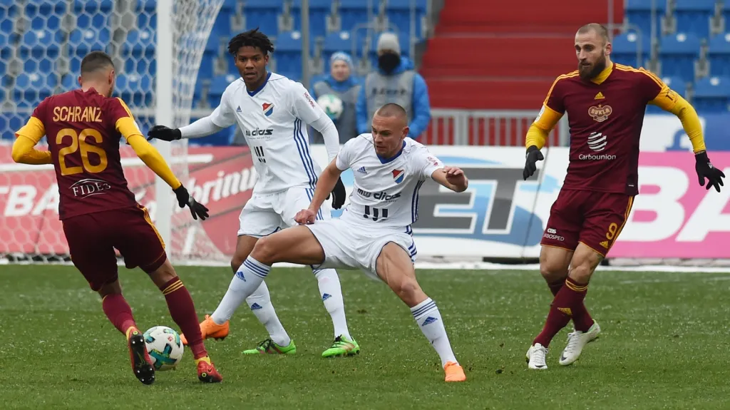 Utkání Baník Ostrava - Dukla Praha