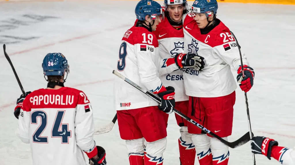 Čeští hokejisté do 20 let