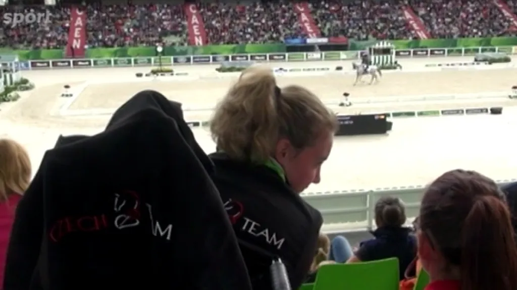 Vištalová sbírala na Světových jezdeckých hrách zkušenosti