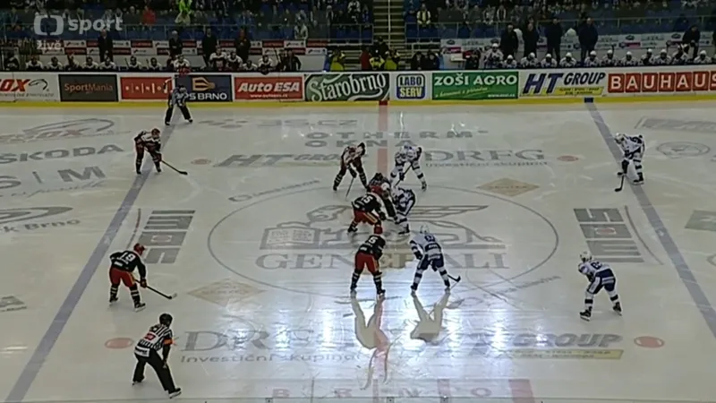 Sestřih utkání Kometa Brno - Mountfield HK