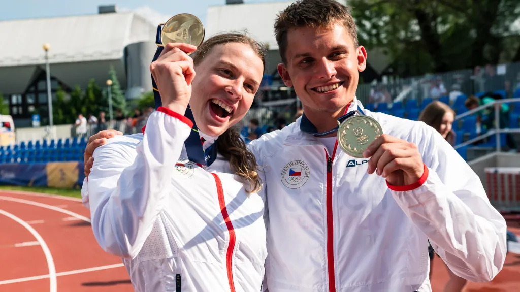 Karolína Křenková a Martin Vlach