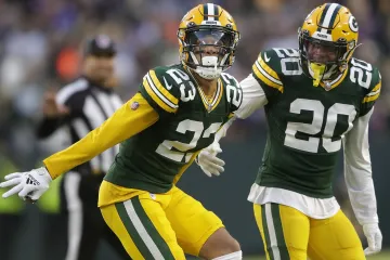 Radost obránců Green Bay Packers