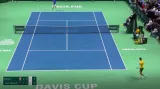 Závěrečný game utkání Berrettini – Kokkinakis