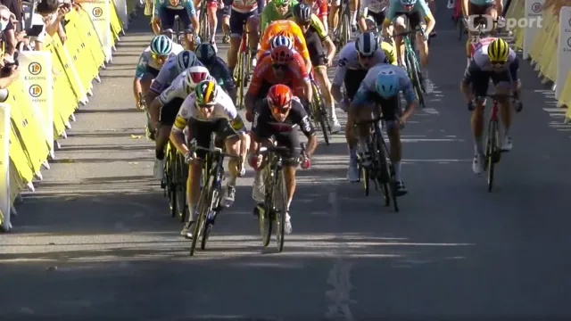 Závěr 3. etapy Tour de France