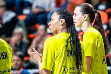 Basketbalistky USK se utkají s Bourges o první domácí vítězství